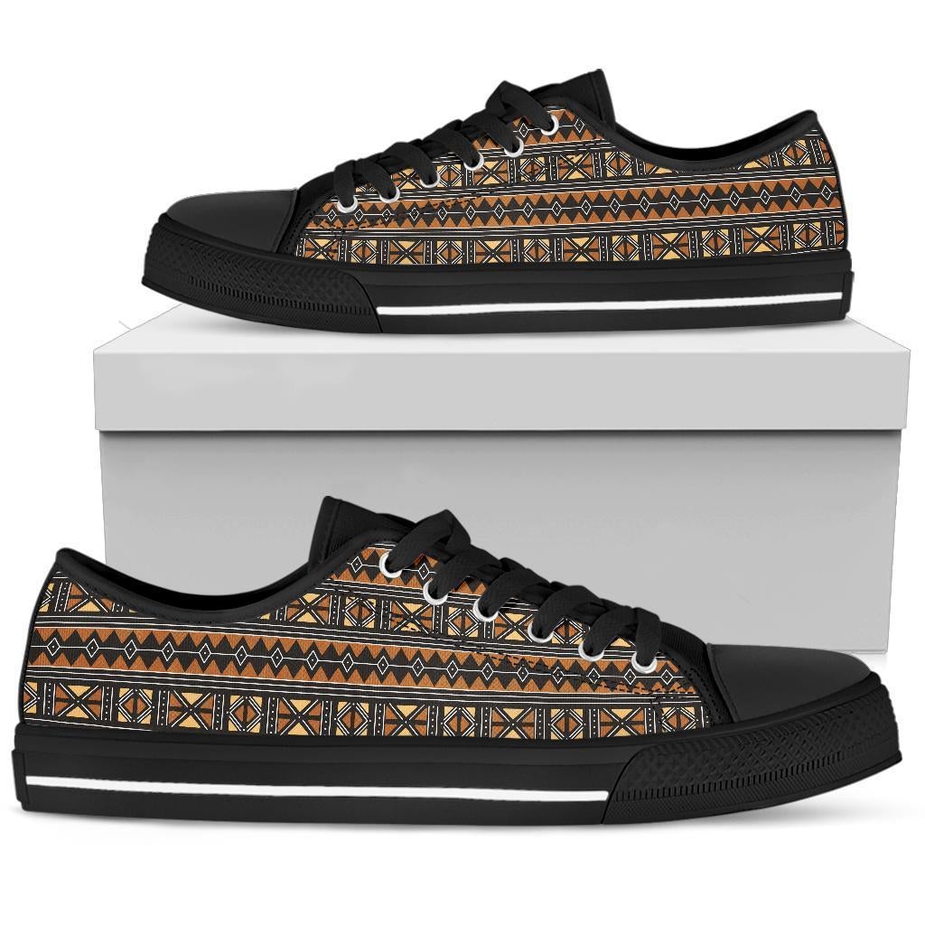 african-shoes-brown-traditional-african-bogolan-low-top