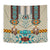 Turquoise Blue Pattern Breastplate Native American Tapestry LT10 - Wonder Print Shop