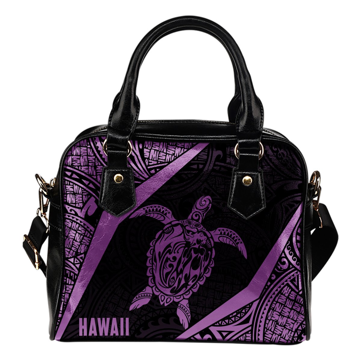 hawaii-polynesian-shoulder-handbag-turtle-purple