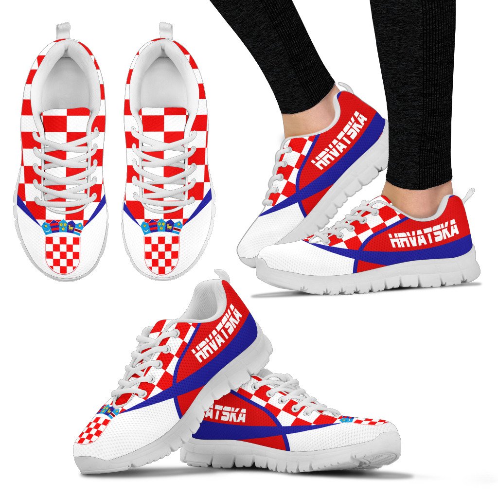 (Hrvatska) Croatia Active Sneakers (Shoes) - Wonder Print Shop