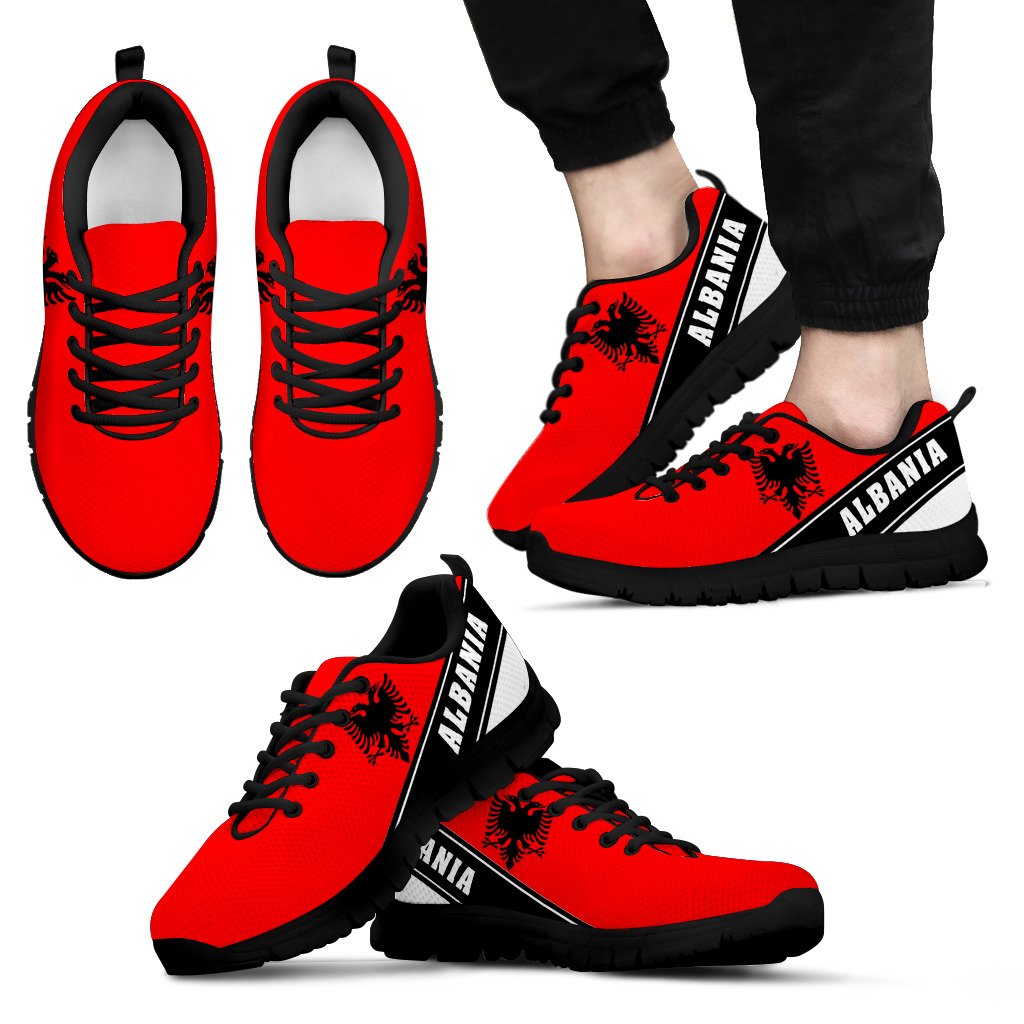 albania-flag-sneakers-line-style