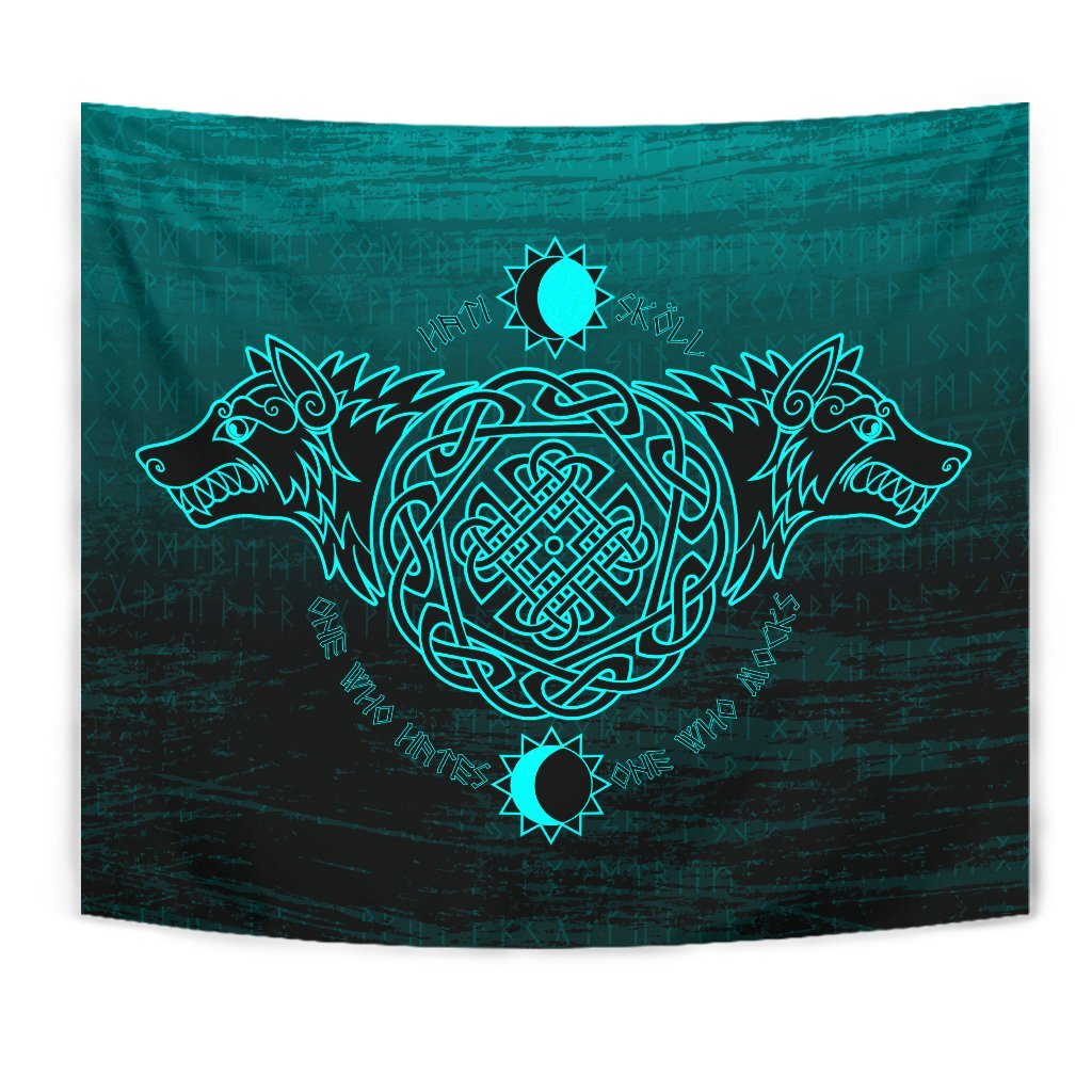 Viking Tapestry, Skoll and Hati RLT12 - Wonder Print Shop