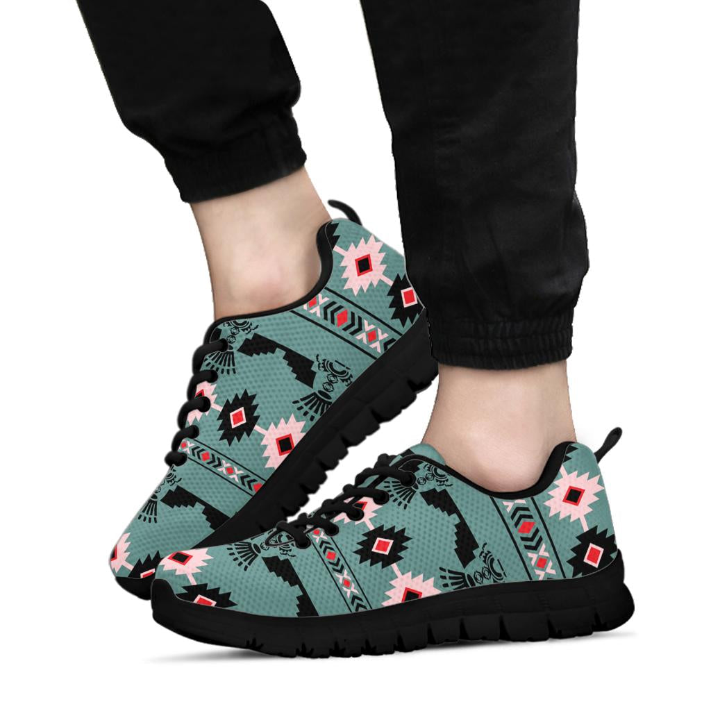 Blue Thunder Bird Native American Sneaker LT10 - Wonder Print Shop