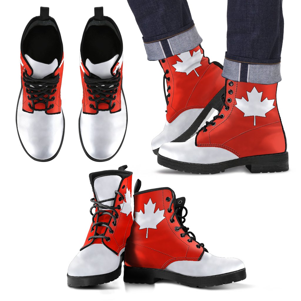 canada-flag-leather-boots