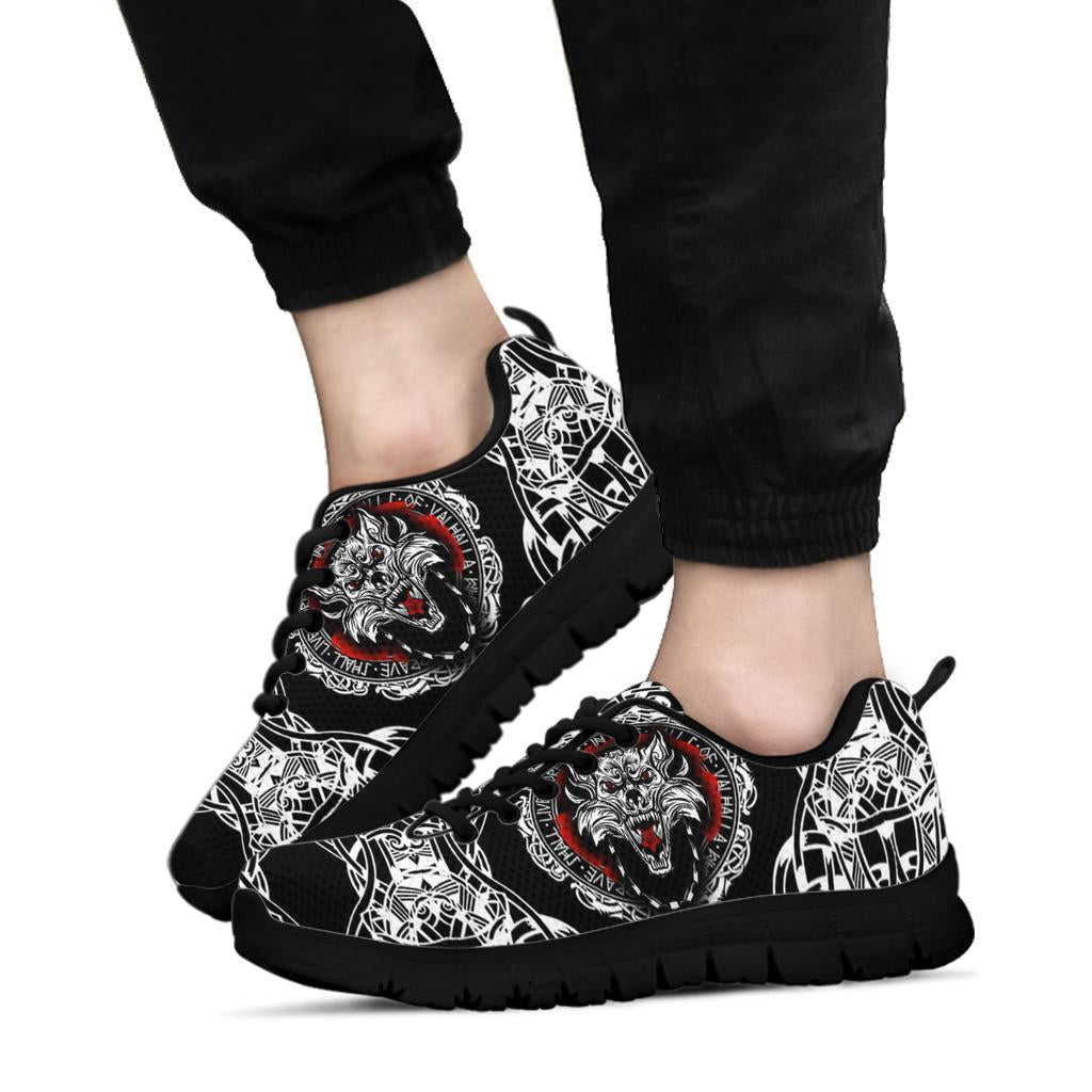 Viking Sneakers, Fenrir Wolf RLT12 - Wonder Print Shop