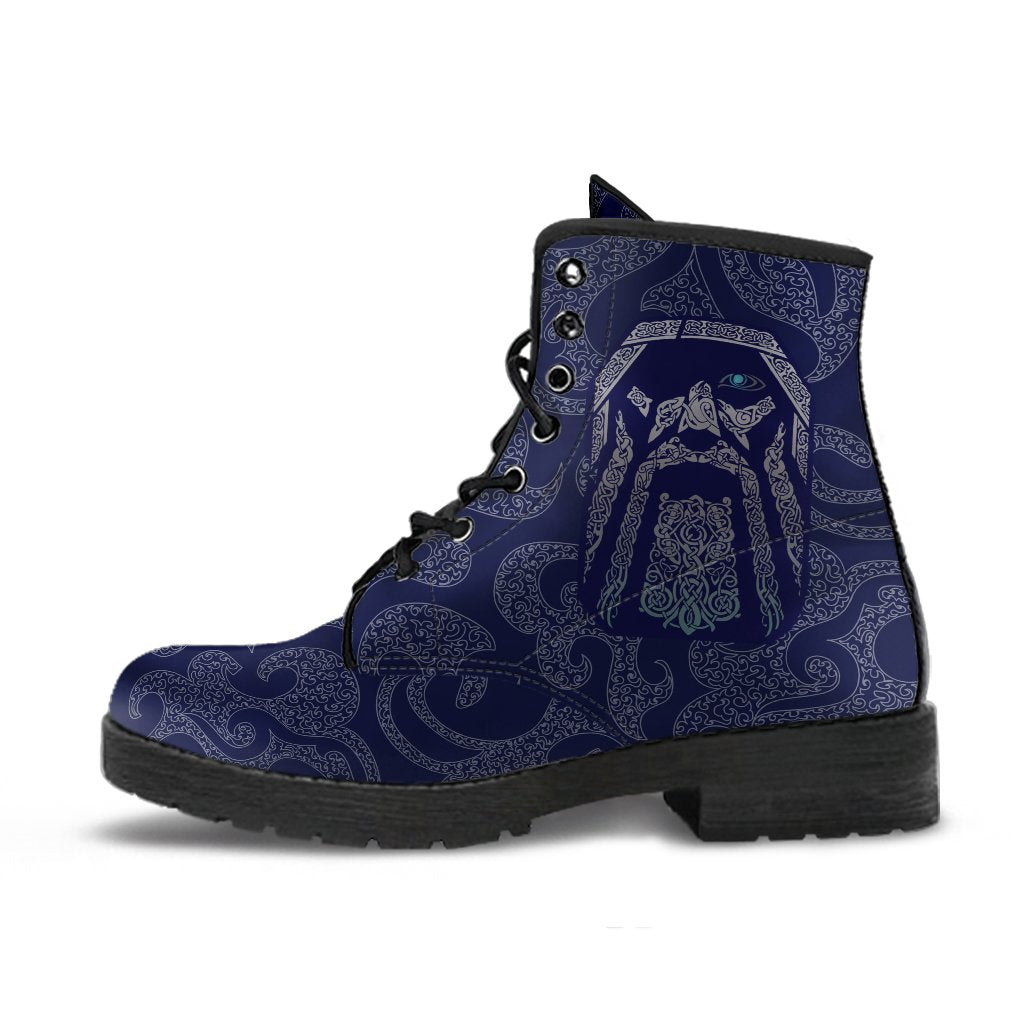 viking-leather-boots-odin-god-tattoo