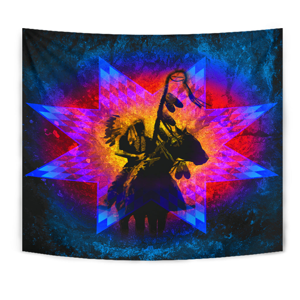 New Native American Chief Tapestry LT10 - Wonder Print Shop