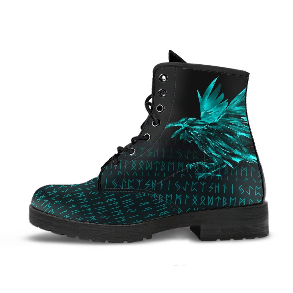 viking-leather-boots-the-raven-of-odin-rune-cyan