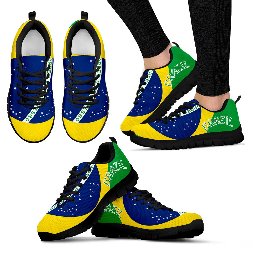 Brazil Flag (Men's / Women'S) Sneaker - Wonder Print Shop