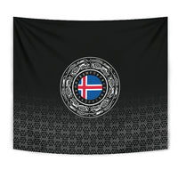 Viking Tapestry - Iceland Coat Of Arms RLT12 - Wonder Print Shop