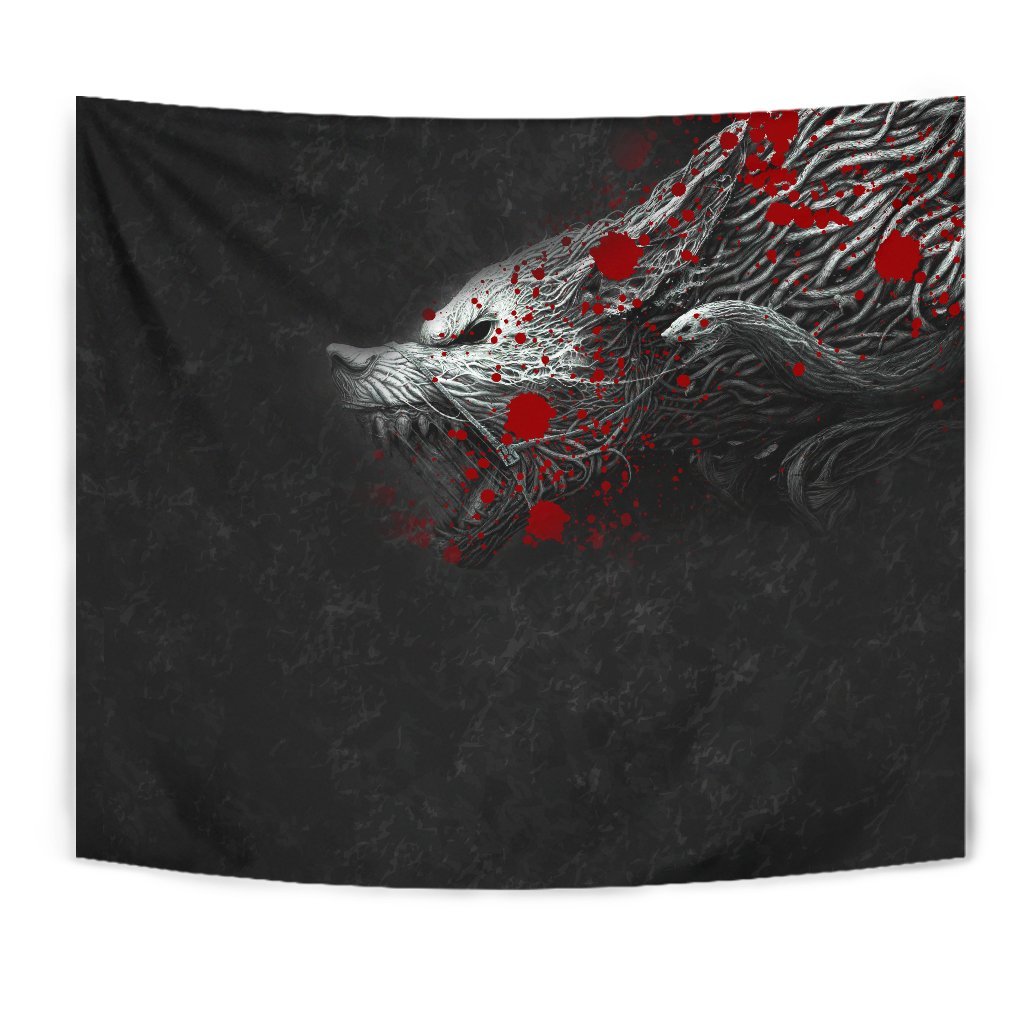 Viking Tapestry, Fenrir Blood RLT12 - Wonder Print Shop
