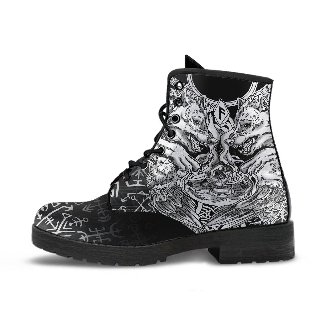 viking-leather-boots-wolf-and-raven-special