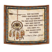 May The Stars Carry Your Sadness Away Native American Tapestry LT10 - Wonder Print Shop