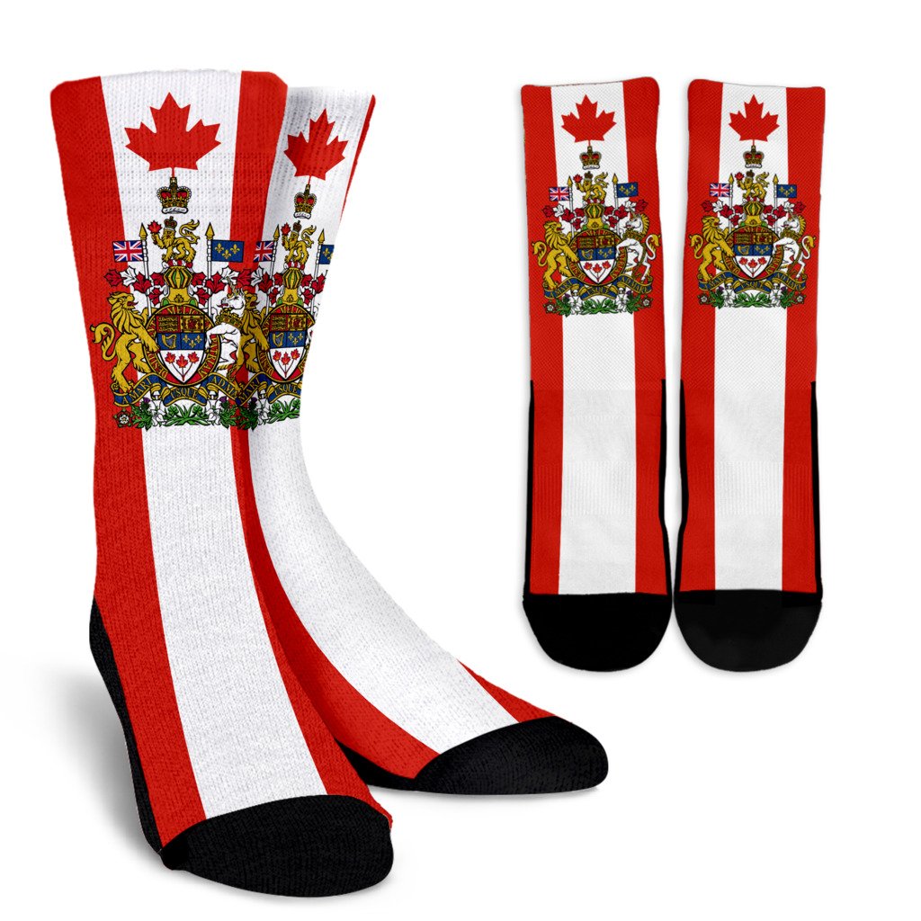 canada-coat-of-arms-crew-socks