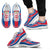 Belize Flag Color Sneakers - Wonder Print Shop