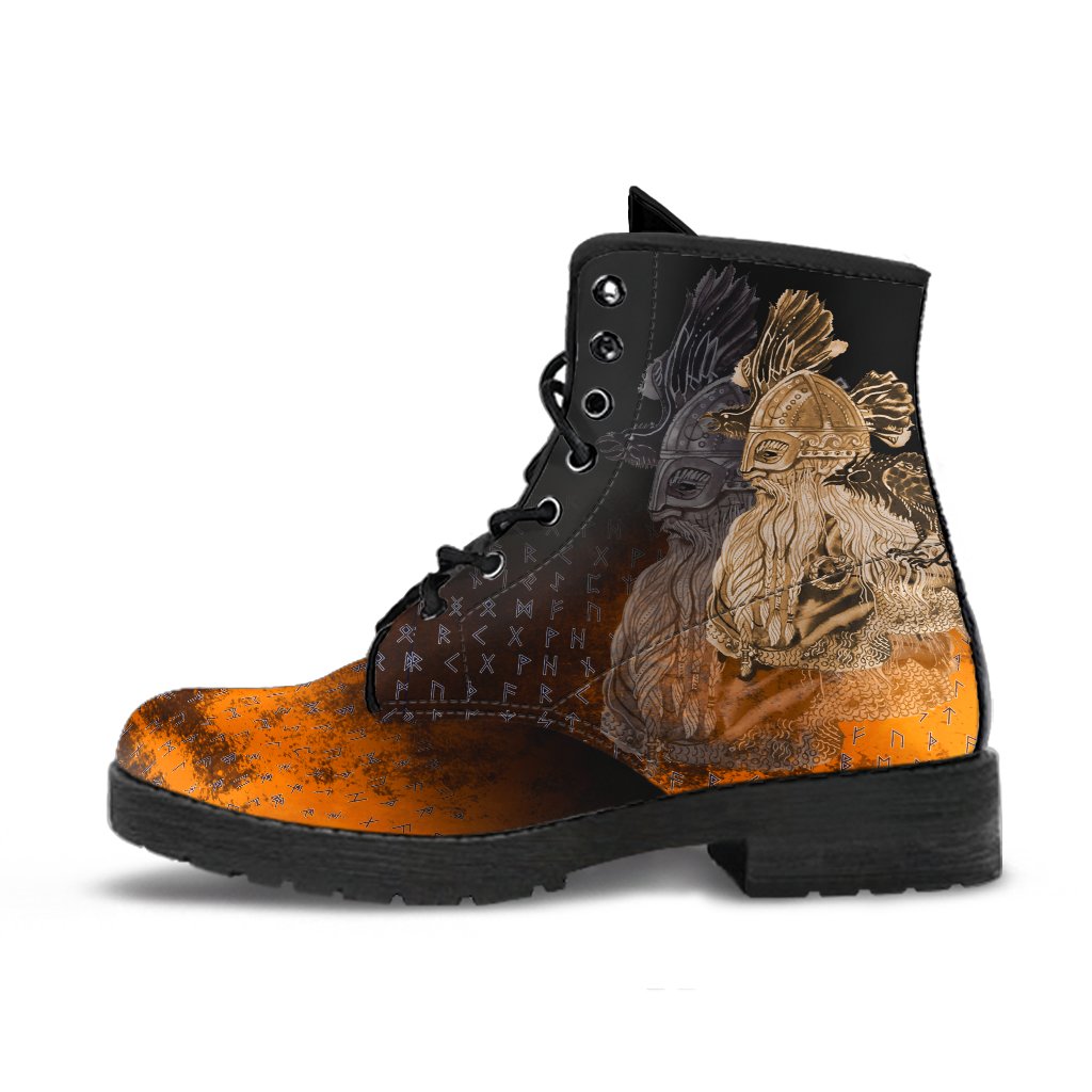 viking-leather-boots-odin-raven-viking-gold