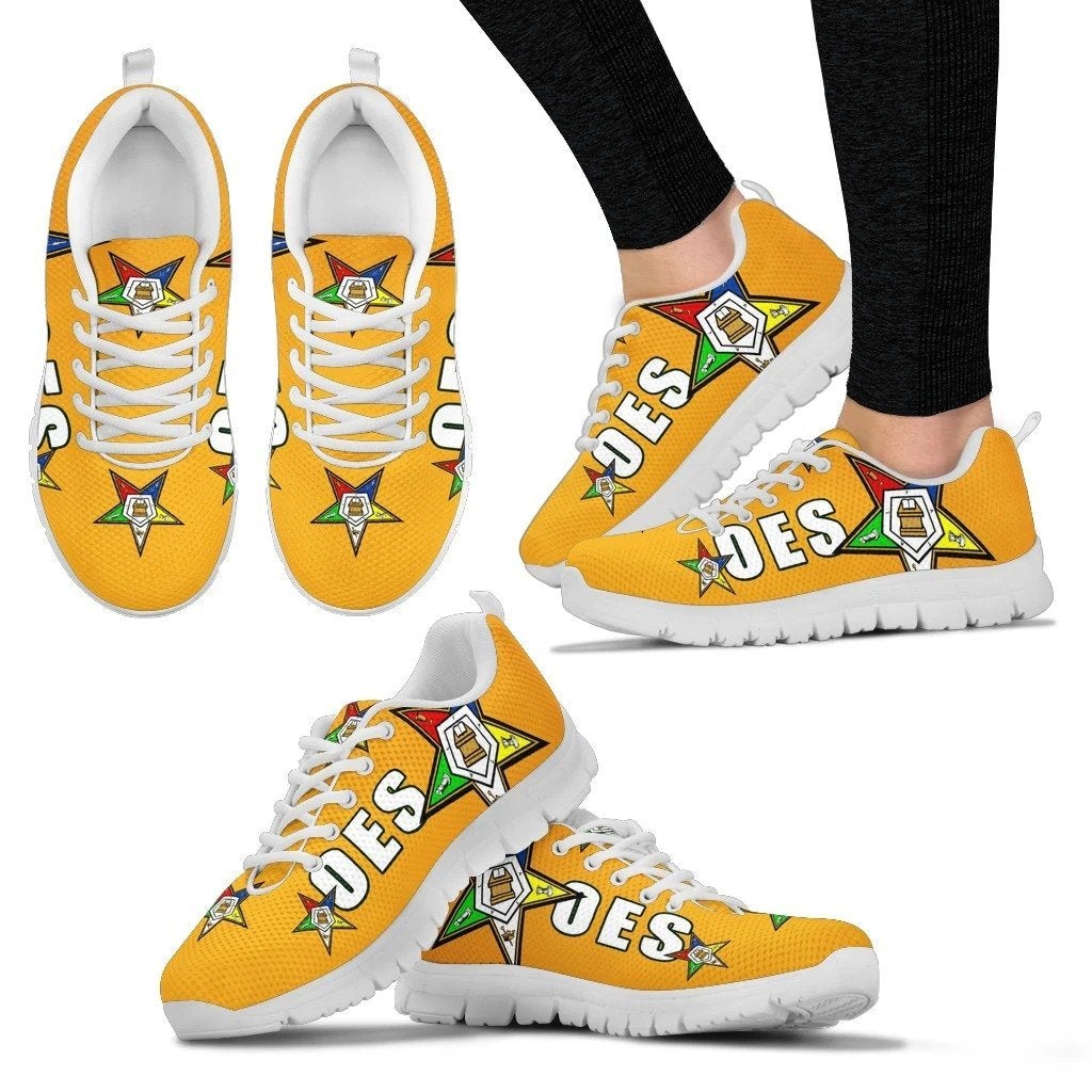 African Shoes - OEStar Yellow Sneakers - Wonder Print Shop