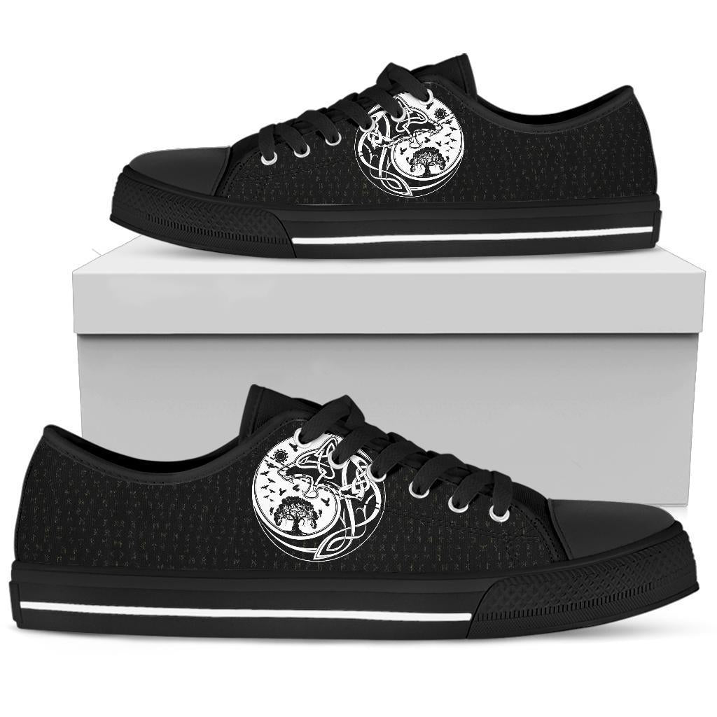 viking-low-top-shoes-skoll-and-hati-rune-tattoo