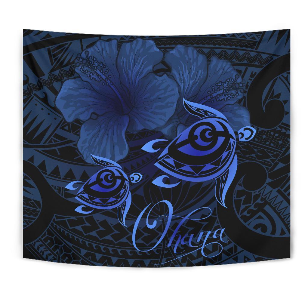 hawaii-turtle-ohana-hibiscus-poly-tapestry-tuquoise