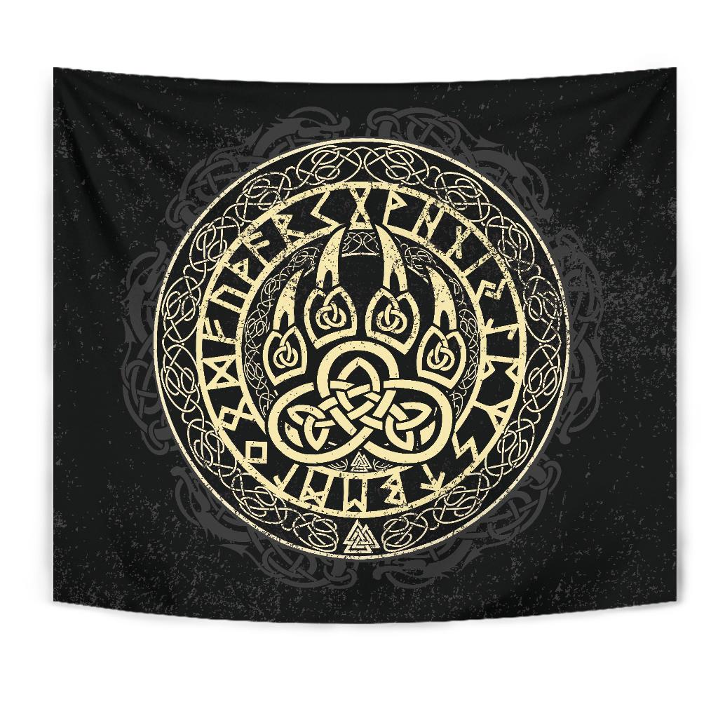 Viking Tapestry Wolf RLT12 - Wonder Print Shop