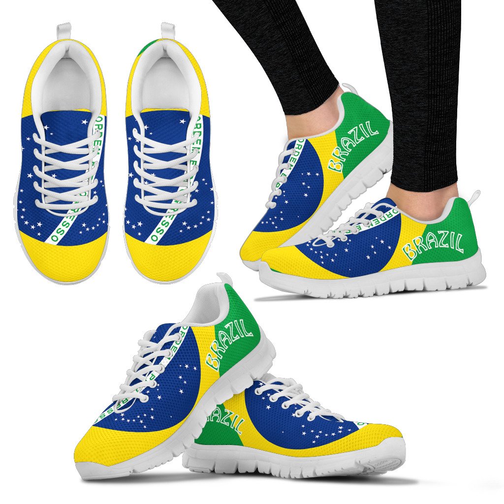 Brazil Flag (Men's / Women'S) Sneaker - Wonder Print Shop