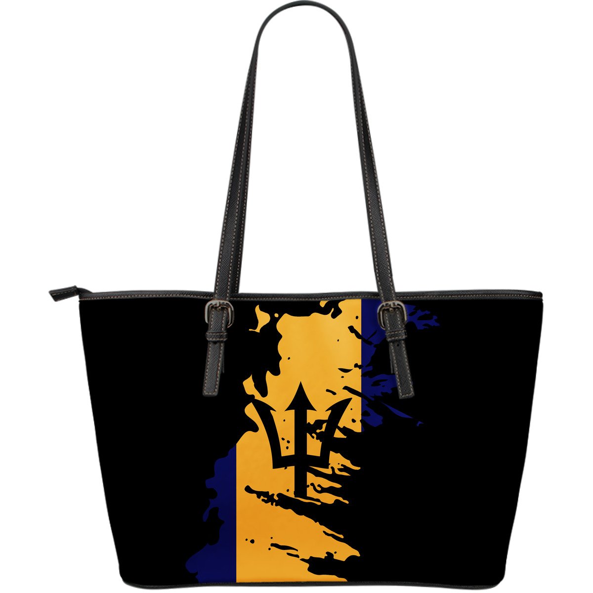 barbados-large-leather-tote-flag-painting