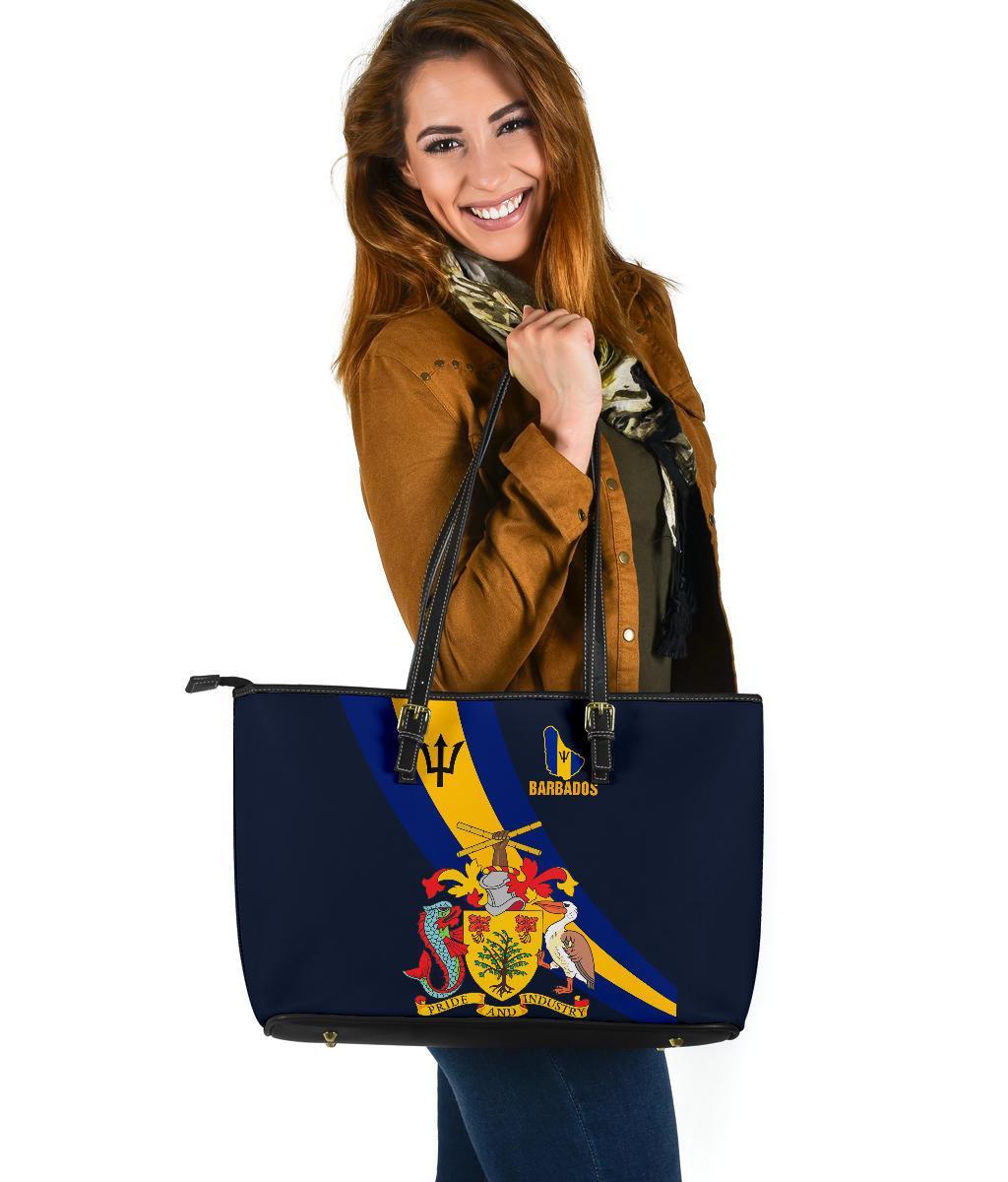 barbados-special-flag-large-leather-tote