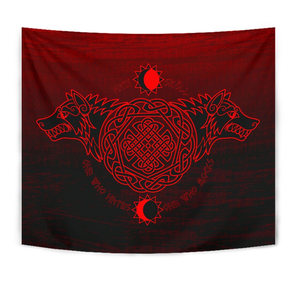 Viking Tapestry, Skoll and Hati RLT12 - Wonder Print Shop