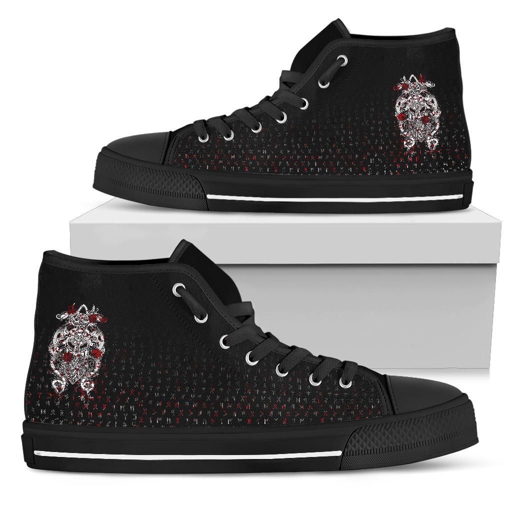 viking-tyr-tattoo-blood-high-top-shoes