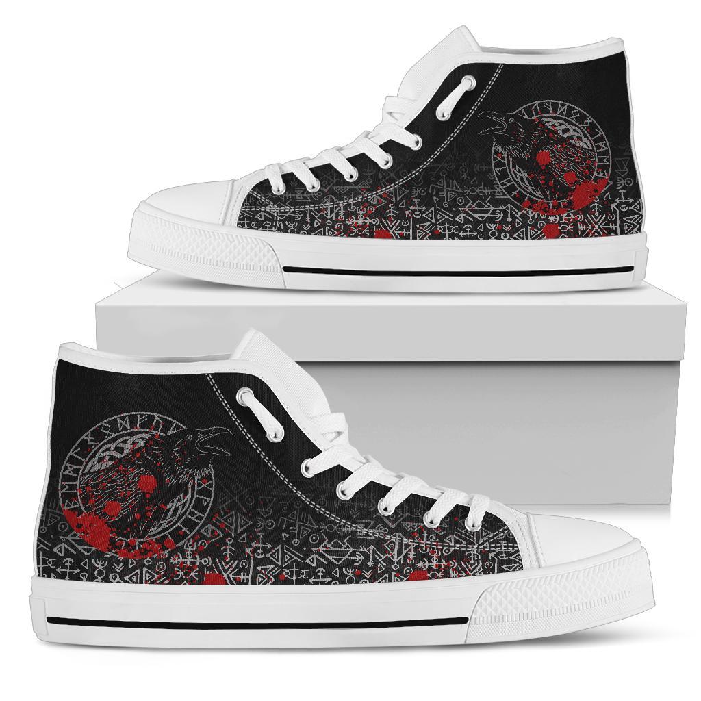 viking-high-top-shoes-odin-raven-rune-futhark-blood