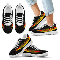 Deutschland - Germany Heartbeat Sneakers - Wonder Print Shop