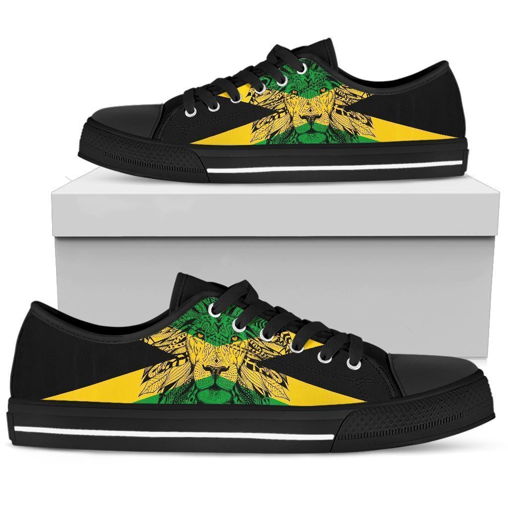 african-shoes-jamaica-lion-king-canvas-low-top-shoes-life-style