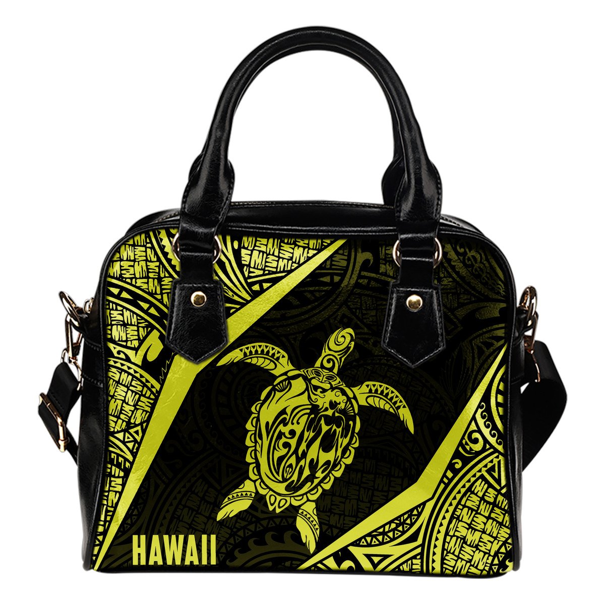 hawaii-polynesian-shoulder-handbag-turtle-yellow