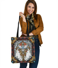 native-american-naumaddic-arts-gray-tote-bags