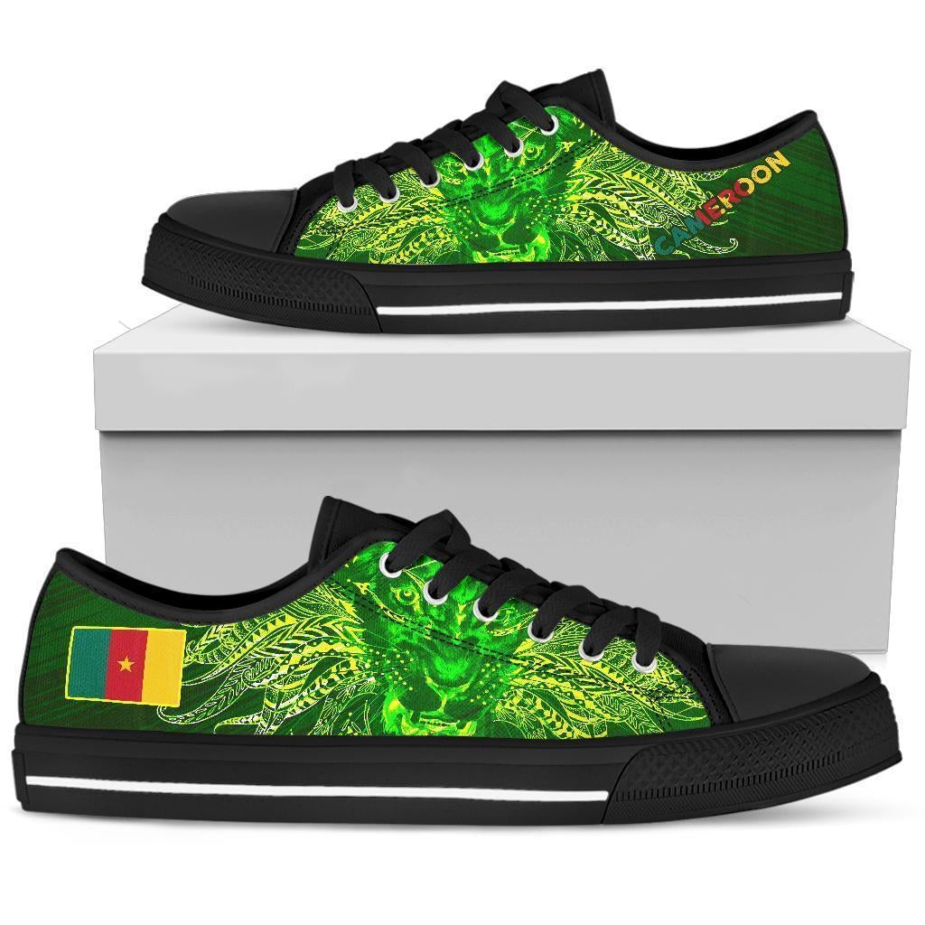 african-shoes-cameroon-lion-canvas-low-top