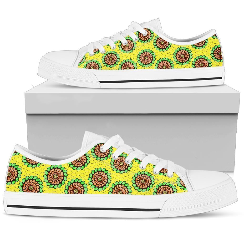 african-shoes-ankara-green-spirals-low-top
