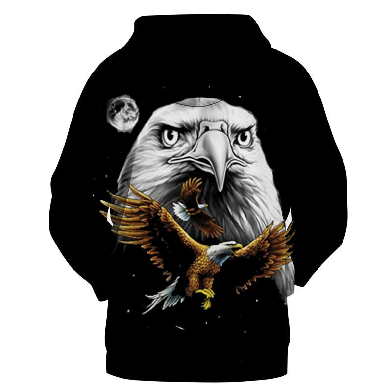 Eagle Native American All Over Hoodie LT10 - Wonder Print Shop