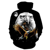 Eagle Native American All Over Hoodie LT10 - Wonder Print Shop