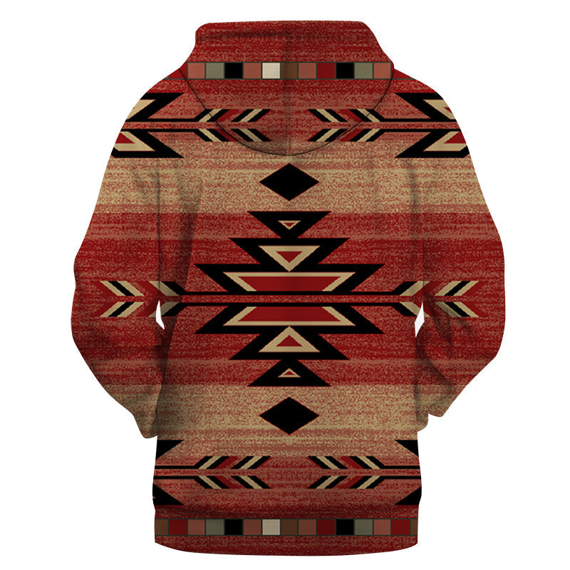 Red Arrow Native American 3D Hoodie LT10 - Wonder Print Shop