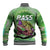 (Custom Personalised) Bass Fishing is Life Hook Sport Largemouth Green Baseball Jacket LT9 - Wonder Print Shop