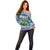 (Custom Personalised) Bass Fishing is Life Hook Sport Largemouth Blue Off Shoulder Sweater - Wonder Print Shop
