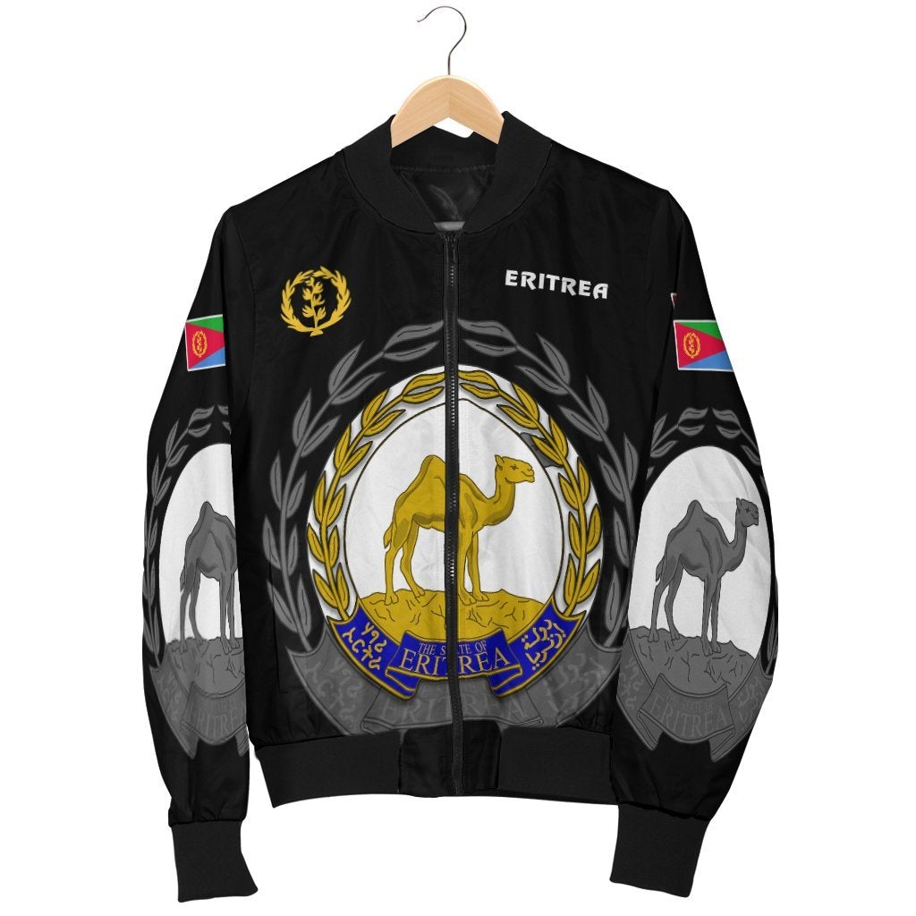Eritrea Bomber Jacket Coat Of Arms LT13 - Wonder Print Shop
