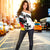(Custom Personalised) Germany Off Shoulder Sweater Grunge Deutschland Flag and Eagle LT13 - Wonder Print Shop