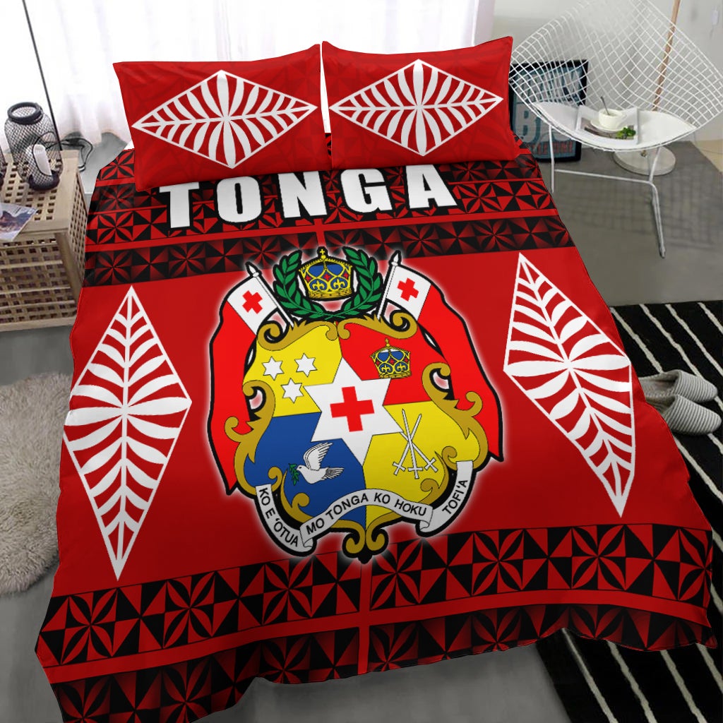 Tonga Bedding Set Tongan Pattern LT13 - Wonder Print Shop
