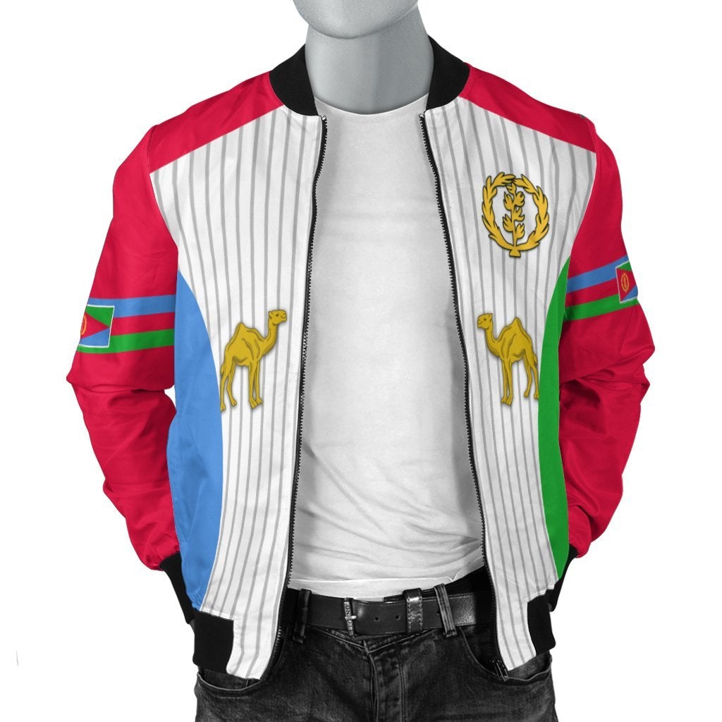 Eritrea Bomber Jacket Flag LT13 - Wonder Print Shop