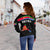 Asmara Eritrean Women Off Shoulder Eritrea Lion Proud Olive Symbol LT13 - Wonder Print Shop