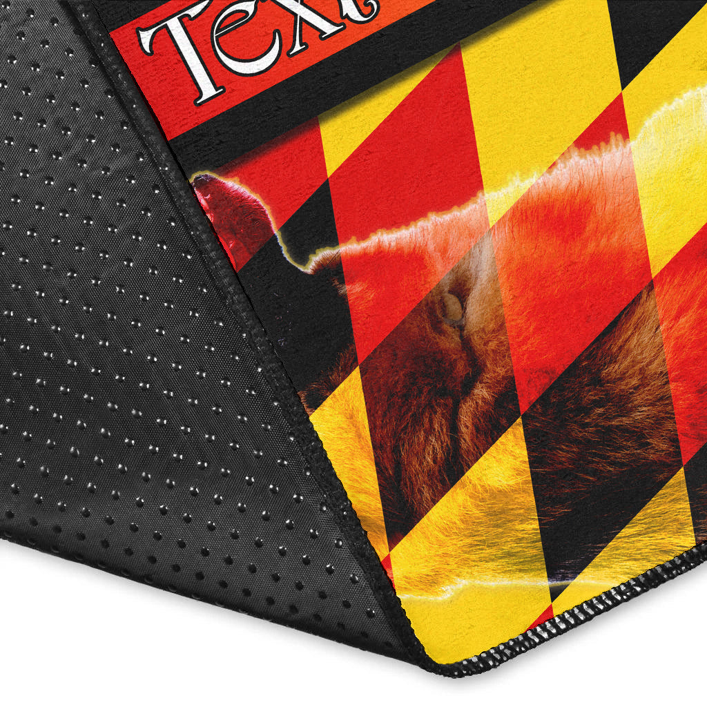 (Custom Personalised) German Shepherd Area Rug Germany Dogs Lovers Ver.01 LT13 - Wonder Print Shop