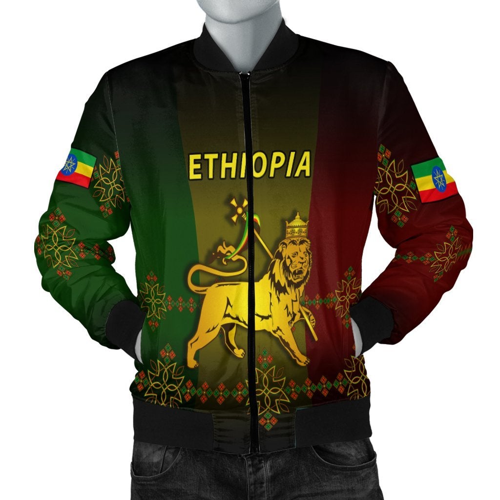 Ethiopia Bomber Jacket LT13 - Wonder Print Shop