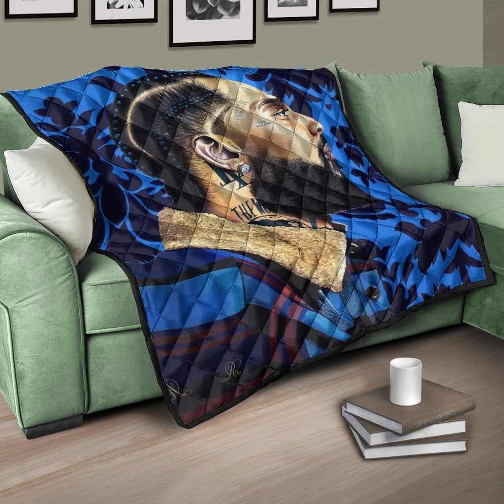 Eritrea Premium Quilt Nipsey Hussle LT13 - Wonder Print Shop