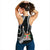Fiji Coat of Arms Women Racerback Tank Polynesian mix Coconut Pattern LT13 - Wonder Print Shop
